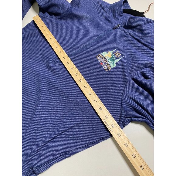 Under Armour Kentucky Derby 145 Half Zip Shirt Women XL Blue 2019 Long Sleeve - Picture 5 of 15